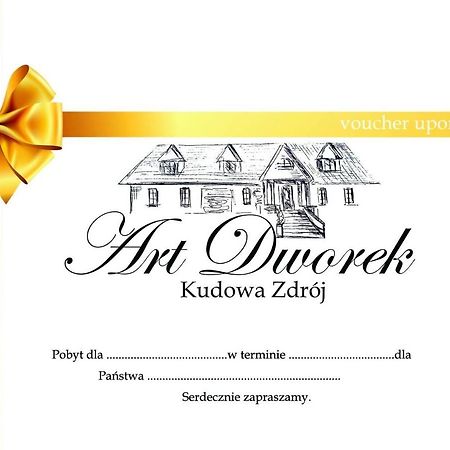 Pokoje Goscinne Art- Dworek Kudowa-Zdrój Exterior foto